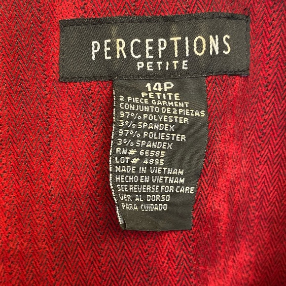 Perceptions Women’s Blazer - Picture 6 of 6